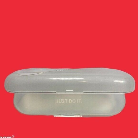 NIKE Clear Hard Eyeglasses Case Just Do It Swoosh - Picture 4 of 4